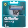 Skutimosi peiliukai Gillette Mach3 pakeitimai, 4 vienetai