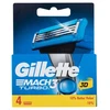 Gillette Mach3 Turbo spare blades for men 4 pcs