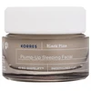 Korres Juodas Pine Night Skin Kreminis 40 ml
