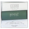 Millefiori Milano Icon Car Air Freshener Baltas Musk Classic kvapas automobiliui, 47 g