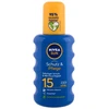 Nivea Purškiamasis losjonas SPF 15 Sun (drėkinamasis purškiamasis losjonas nuo saulės) 200 ml