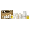 „Olaplex“ rinkinys, suteikiantis plaukams žvilgesio: Nr. 6 „Bond Smoother“ plaukų formavimo kreminis, 100 ml + Nr. 3 „Hair Perfector“ plaukų kreminis atgaivinimui, 30 ml + Nr. 4 „Bond Maintenance“ plaukų šampūnas atkuriamasis ir stiprinamasis, 30 ml + Nr. 0,5 galvos odos ilgaamžiškumo priemonė.