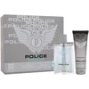 Police Sidabrinis Allure EDT rinkinys vyrams (EDT 100 ml + Dušo želė 100 ml)