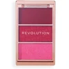 Revolution Beauty Makeup Revolution Blush Icon Palette - Paletka tvářenek 10,5 g My Cherry Truth