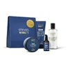 Steves No Bull Steve's Gift set Shaving Box Mėlynas aksomas