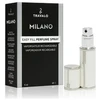 Travalo Milano Baltas & Gold pildomas kvepalų buteliukas (atomaizeris), 5 ml