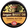 Vivaco SUN Argan Bronz Oil įdegio sviestas su skaistinančiu auksiniu blizgučiu ir ekologišku argano aliejumi SPF 15 200 ml