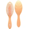 WET BRUSH WETBRUSH GO Žalias™ TREATMENT & SHINE plaukų šepetys su šerno šereliais ir natūraliais aliejais, oranžinis