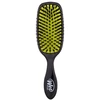 WET BRUSH WETBRUSH RETAIL SHINE ENHANCER juodas plaukų šepetys su šerno šereliais