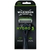 Wilkinson Sword Wilkinson Hydro 3 Juodas Edition skustuvas + 1 atsarginė galvutė