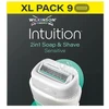 Wilkinson Sword Wilkinson Intuition Sensitive įdėklai su 4 ostrzami 9szt