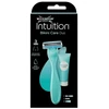 Wilkinson Sword „Wilkinson Intuition Bikini Care Duo“ skustuvas su 3 ašmenimis ir raminančiu balzamu po skutimosi, 40 ml