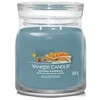 Yankee Candle aromatinė žvakė Signature stiklinė vidutinio dydžio Evening Riverwalk 368 g