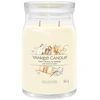 Yankee Candle Aromatinė žvakė Signatūrinė stiklinė vidutinė "Soft Wool" - Gintarinė 368 g