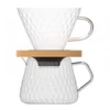 Borosilikatinio stiklo V60 kavos ruošimo rinkinys, 400 ml