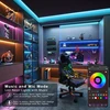 10 m RGB LED juostelė su „Bluetooth“ ir pulteliu, LED juosta su nuotoliniu valdymu, spalvota LED lemputių juostelė