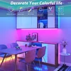 10 m RGB LED juostelė su „Bluetooth“ ir pulteliu, LED juosta su nuotoliniu valdymu, spalvota LED lemputių juostelė