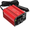 12 V į 220 V automobilinis maitinimo keitiklis 150 W, DC į AC konverteris, 1 kintamosios srovės lizdas, dvigubas USB automobilinis įkroviklis adapteris, automobilinis įtampos keitiklis, 12 V į 220 V inverteris