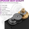 360° sukimosi metalinių krumpliaračių servomechanizmas MG996R, metalinis servo variklis, 360 laipsnių servo, MG996R servo, metalinių pavarų servo, sukimosi servomechanizmas