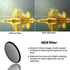 37 mm ND8 filtras, neutraliojo tankio ND8 filtras, 3 žingsnių ND filtras