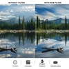 49 mm ND8 filtras, neutraliojo tankio filtras ND8, 3 žingsnių ND filtras, pilkasis ND8 filtras, 3 stopų neutraliojo tankio filtras