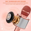 Belaidis rožinis karaokės mikrofonas, vaikų karaokės mikrofonas, „Bluetooth“ karaokės mikrofonas, belaidis mikrofonas vaikams, karaokės mikrofonas vaikams, rožinis mikrofonas karaokei
