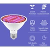 LED augalų auginimo lempa 20W, augalų lempa, lempa augalams, LED lempa augalams, LED augalų šviestuvas, LED fitolempa