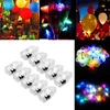 LED balionų lemputės, RGB, LED lempos balionams 50 vnt., LED balionų švieselės, LED švieselės balionams