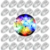 LED balionų lemputės, RGB, LED lempos balionams 50 vnt., LED balionų švieselės, LED švieselės balionams