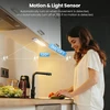 LED lempa su judesio jutikliu, 60 cm, lempa su judesio detektoriumi, judesio sensoriaus lempa, LED šviestuvas su judesio jutikliu, LED juostinė lempa su judesio davikliu