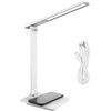 LED stalinė lempa su USB įkrovimu, LED stalinė lempa su įmontuotu įkrovikliu, LED darbo lempa, LED skaitymo lempa, USB stalinė lempa
