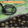 Metalo detektorius, monetų paieškos detektorius, lobių paieškos detektorius, didelis Pro detektorius, monetų ieškiklis, metalo ieškiklis, lobio ieškiklis