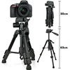 Mini fotoaparato trikojis 31–63 cm, reguliuojamas mini trikojis, mažas fotoaparato stovas