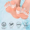 Pirštų skirtukai, pirštų plėtikliai, iššokusių kauliukų (hallux valgus) korektorius, pirštų atskyrikliai