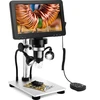 Profesionalus mikroskopas 1200x su ekranu, 7 colių LCD skaitmeninis mikroskopas, skaitmeninis mikroskopas su ekranu, LCD mikroskopas, mikroskopas su monitoriumi