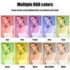 RGB žiedinė lempa 26 cm su telefono laikikliu, LED žiedas, žiedinė RGB lempa, žiedinė LED lempa, telefono laikiklio žiedinė lempa