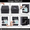 Seifas – taupyklė su PIN kodu, juoda, elektroninė taupyklė, seifinė taupyklė, PIN kodu užrakinama taupyklė