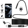 USB endoskopinė kamera, apžiūros kamera 2 m, boro kamera, endoskopas su USB, USB apžiūros kamera, USB boro kamera