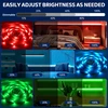 USB RGB LED juosta 10 m, 30 LED/m su nuotolinio valdymo pultu, LED juostelė, šviesos juosta, šviesos diodų juosta