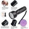 UV žibintuvėlis, 51 LED, ultravioletinis, UV lempa, ultravioletinis žibintuvėlis, UV LED žibintuvėlis
