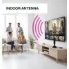 Vidaus antena, HDTV vidaus antena su jungtimi, kambarinė antena, televizoriaus vidaus antena