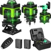 Žalias lazerinis nivelyras 16X, 4D lazerinis nivelyras, kryžminis linijinis lazerinis nivelyras, lazerinis lygio matuoklis, lazerinis kryžminis nivelyras