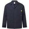 Antistatinis ESD PORTWEST AS18 laboratorinis chalatas, Dydis: XXXL, Pw spalvos: Navy