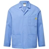 Antistatinis ESD PORTWEST AS18 laboratorinis chalatas, Dydis: XXXL, Pw spalvos: Navy