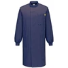 Antistatinis PORTWEST AS15 ESD chalatas, Dydis: M, Pw spalvos: Juodas