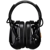 Apsauginės ausinės PORTWEST PW77 su Bluetooth technologija, Pw spalvos: Juodas