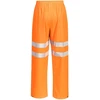 Atspindinčios PORTWEST RT51 kelnės, Dydis: S, Pw spalvos: Oranžinis