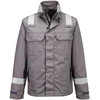 Cheminėms medžiagoms atsparus PORTWEST FR609 švarkas, Dydis: XXL, Pw spalvos: Pilkas
