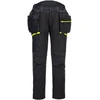 Darbo kelnės su nusegamomis kišenėmis Portwest DX450, Dydis: 34, Pw spalvos: Juodas