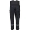 Darbo PORTWEST DX408 kelnės su nugaros pastiprinimu, Dydis: XXXL, Pw spalvos: Juodas